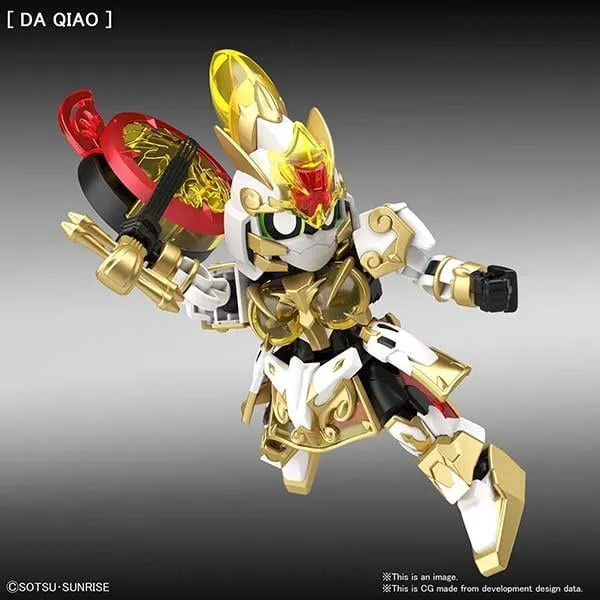 GUNDAM - Model Kit - SD Sangoku Sokets DA QIAO Gundam Artemie